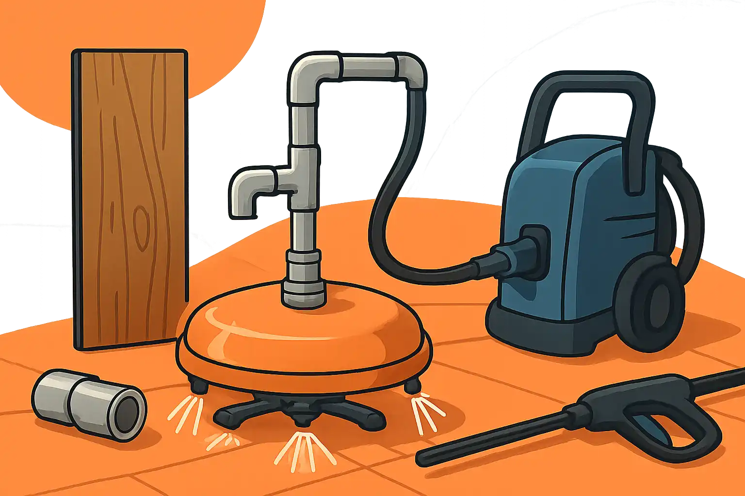 Maak zelf een surface cleaner: bouw een goedkope, professionele terrassproeier van restmateriaal