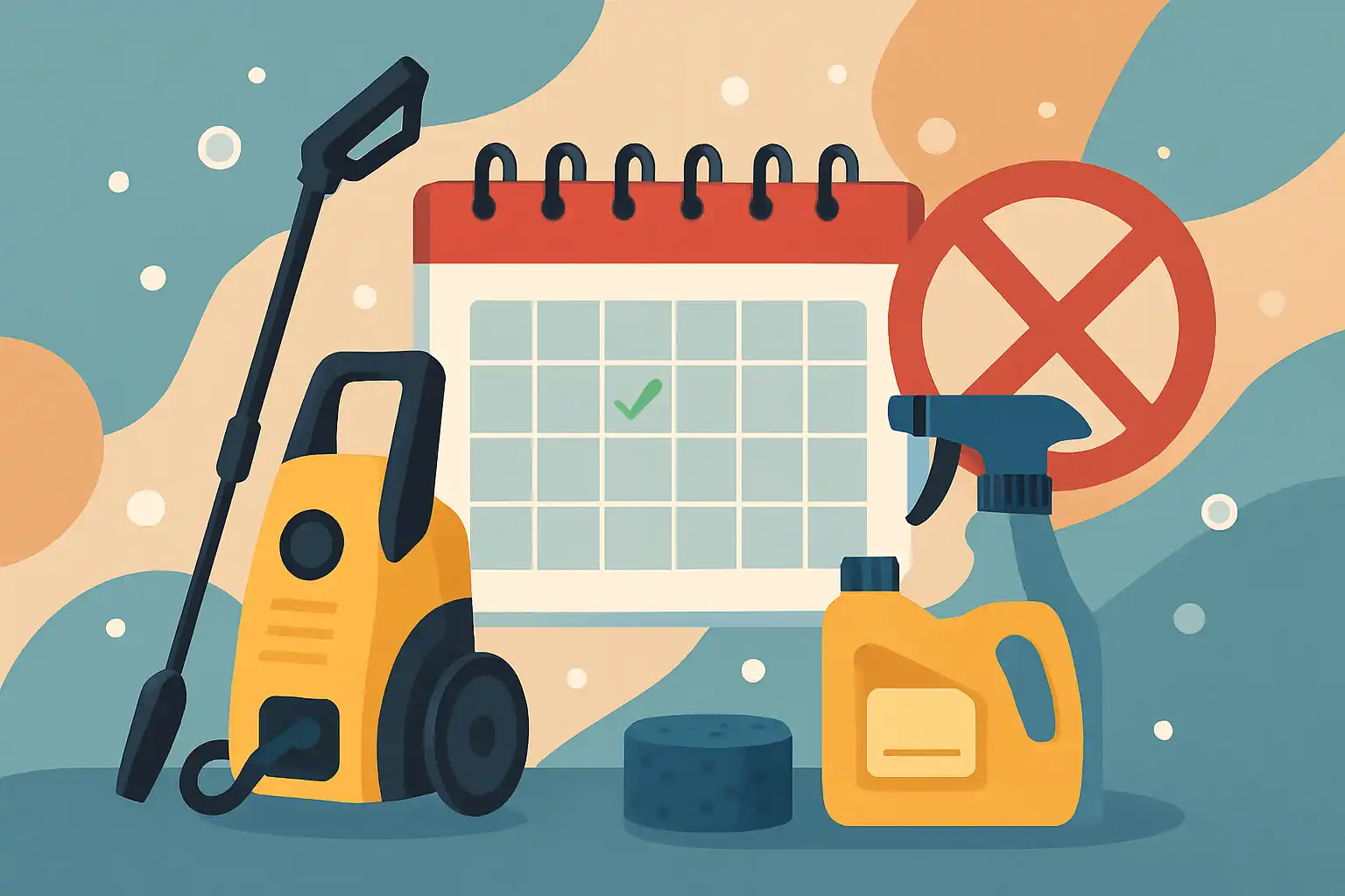 Stop met overcleanen: de slimme onderhoudskalender voor je hogedrukreiniging