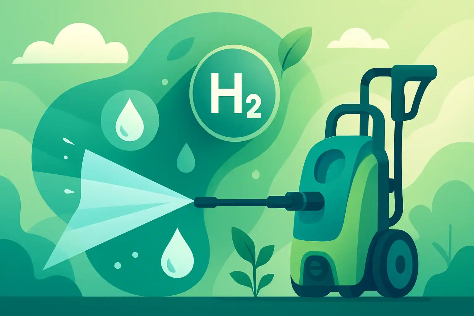 Zijn waterstof-hogedrukreinigers het volgende groene alternatief?