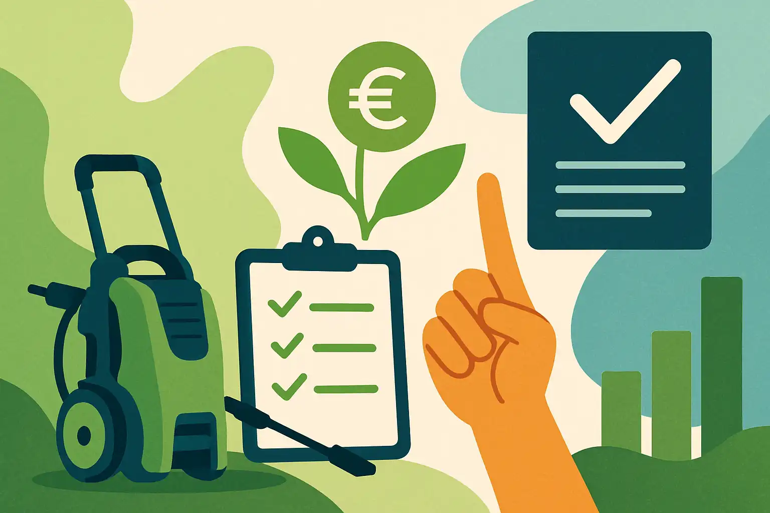 Zo claim je subsidies en stimuleringsregelingen voor duurzame hogedrukreinigers