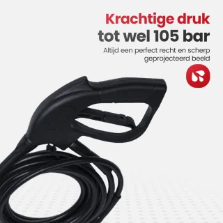 Golermo Hogedrukreiniger 1400W – 105 bar krachtige reiniging voor elk oppervlak