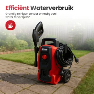 Golermo Hogedrukreiniger 1400W – 105 bar krachtige reiniging voor elk oppervlak