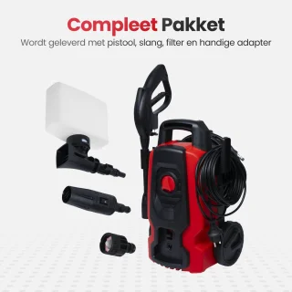 Golermo Hogedrukreiniger 1400W – 105 bar krachtige reiniging voor elk oppervlak