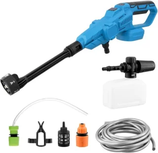 ® Hogedrukreiniger, Hogedrukreiniger op Accu, Draagbare Hogedrukreiniger, Compatibel met Makita 21V Accu, voor Auto, Tuin en Terras (zonder Accu)