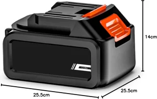 Draadloze Hogedrukreiniger - Auto Was Set - Terrasreinigers - Hogedrukspuit - Incl. 24V 15000 mAh Accu - Zwart