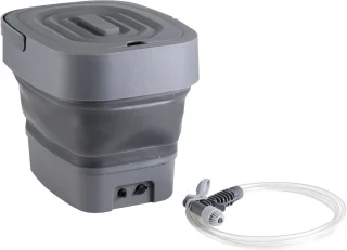 Draagbare Lagedrukreiniger - Emmer, Accu, Pomp - 9L - Draagbare Douche