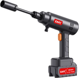 EAFC Draadloze Hogedrukreiniger - Auto Was Set - Terrasreinigers Groenaanslag - Hogedrukspuit - Incl. 48V20000 mAh Accu - Zwart