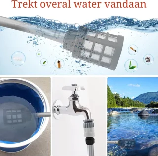 Hoge Druk Reiniger Draadloos - Draadloze Accu Hogedrukreiniger - Draagbare Hogedrukreiniger - MAX 580 PSI - Draagbare Krachtreiniger met Accessoireset - 4.0Ah Batterij - Hogedrukreiniger met Roterend Mondstuk