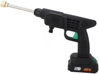 De Draadloze Hogedrukreiniger, Draagbare Hogedrukreiniger, Draagbare Hogedrukreiniger voor Het Reinigen van Autovloeren, Bootfietsen, Motorfietsen, Krachtige Reinigers, 90bar, 400W (EU-stekker) in één oogopslag