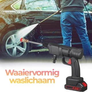 Hogedrukreiniger - Draagbaar - Auto Wasmachine - Hogedrukreiniger Met 2 batterijen Van 120 W
