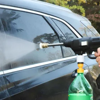 Hogedrukreiniger - Draagbaar - Auto Wasmachine - Hogedrukreiniger Met 2 batterijen Van 120 W