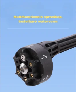 Truskore Hogedrukreiniger - Draadloze Hogedrukreiniger - Hogedrukspuit Auto & Terras - 2x 1500 mAh Accu - Met Opbergkoffer - Compact & Krachtig