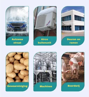 Truskore Hogedrukreiniger - Draadloze Hogedrukreiniger - Hogedrukspuit Auto & Terras - 2x 1500 mAh Accu - Met Opbergkoffer - Compact & Krachtig