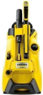 Kärcher K 4 Power Control Home Hogedrukreiniger - 130 bar - 420 l/u - 30 m²/u - T 5 Terrasreiniger - Reinigingsmiddel