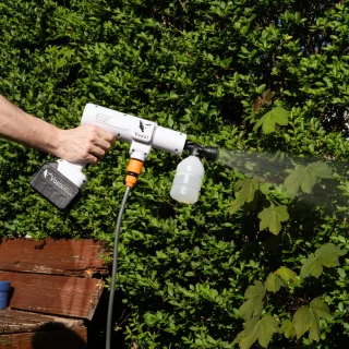 Vosoi Hogedrukreiniger - Draadloze Hogedrukreiniger - Hogedrukreiniger Auto - Hogedrukreiniger Accu - Terrasreiniger - Hogedrukspuit - 400W - 2x 45000 mAh Accu - Luxe koffer - 100 minuten gebruik