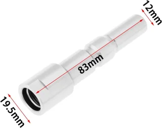 1/4G wasstraat hogedrukreiniger adapter compatibel met Nilfisk zilver