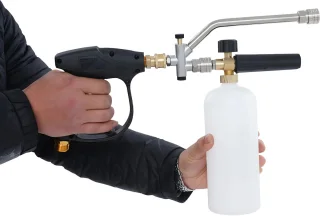 2-in-1 Hogedrukreinigerpistool - Schuimsproeier