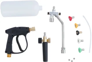 2-in-1 Hogedrukreinigerpistool - Schuimsproeier