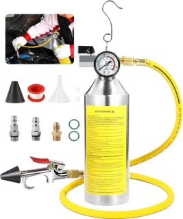 AC flushkit met drukmeter