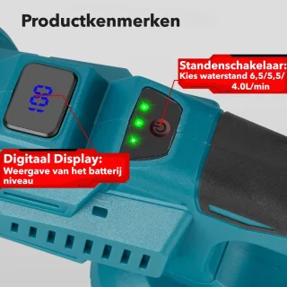 Accu Hogedrukreiniger 200 Bar