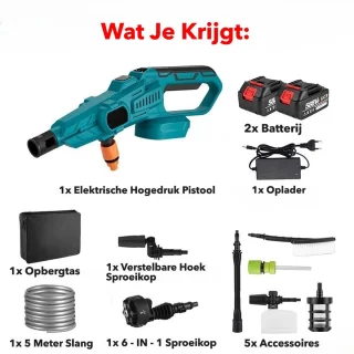 Accu Hogedrukreiniger 200 Bar