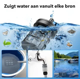 Accu Hogedrukreiniger 200bar Groen 2 Accu's