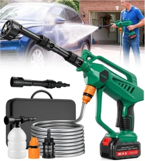 Accu hogedrukreiniger 800 PSI met 3 drukstanden