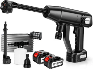 Accu Hogedrukreiniger Draadloos Set met 2 Accu's