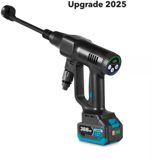 Accu Hogedrukreiniger Terrasreiniger Set - 2 Batterijen