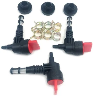 Allecto Brandstofafsluitklep Set van 3