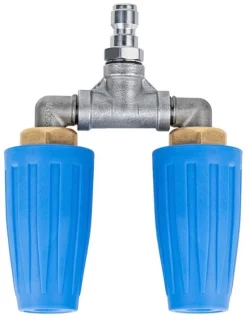 Allecto dubbele turbo nozzle hogedrukreiniger accessoire