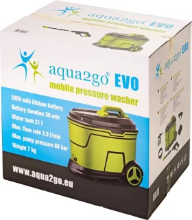 Aqua2go Evo GD850 accu hogedrukreiniger