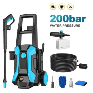Archi 200Bar elektrische hogedrukreiniger blauw