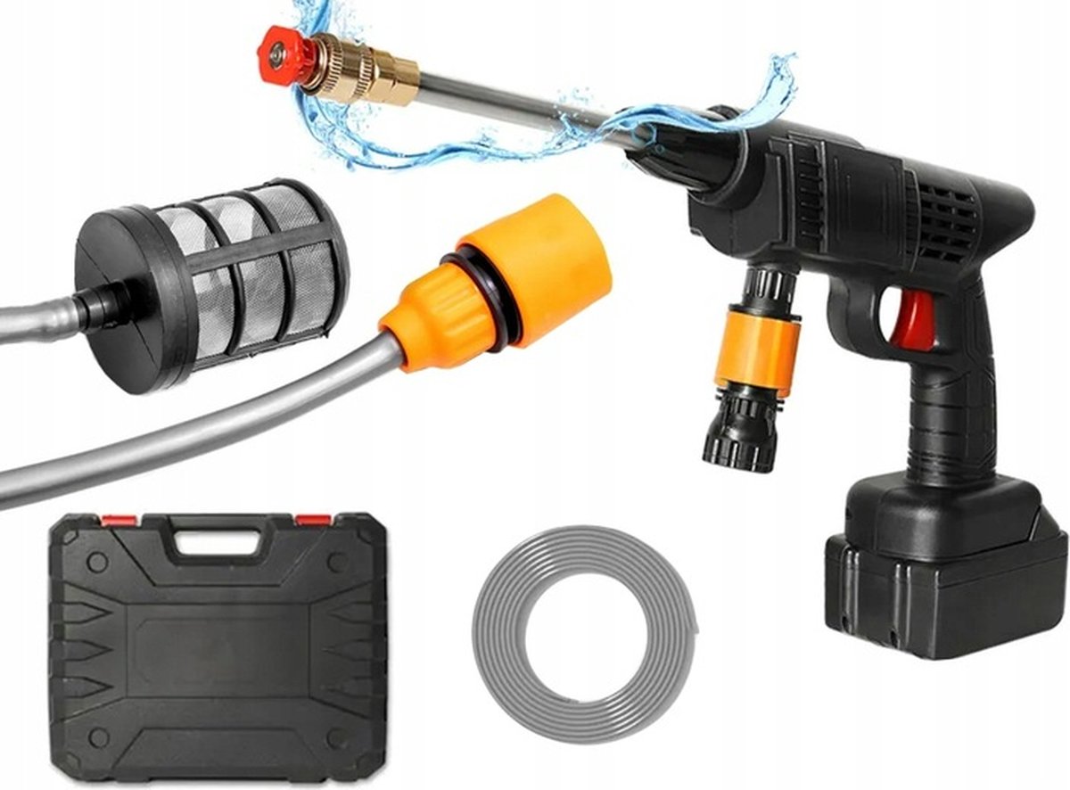 De Ariko draadloze hogedrukreiniger accu 60 BAR in één oogopslag