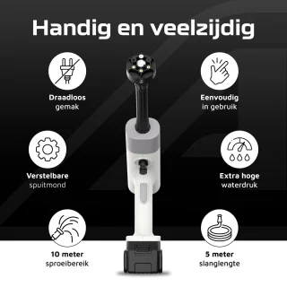 ASOME X021 Draadloze Hogedrukreiniger Accu