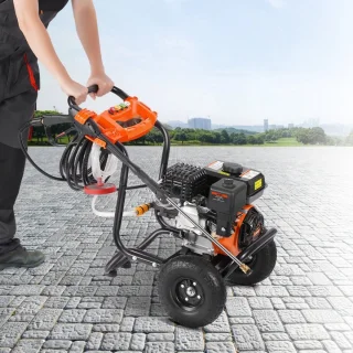 Benzine hogedrukreiniger 3500 PSI (241 bar) - Aluminium pomp