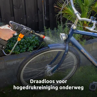 BluMill Hogedrukreiniger Draadloos Accu 6-in-1