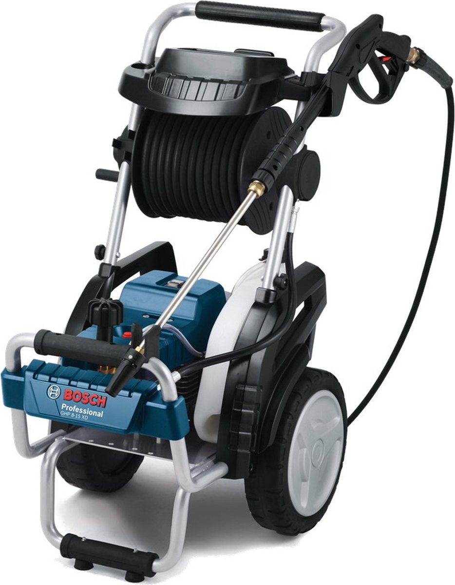 De Bosch Professional GHP 8-15 XD hogedrukreiniger in één oogopslag