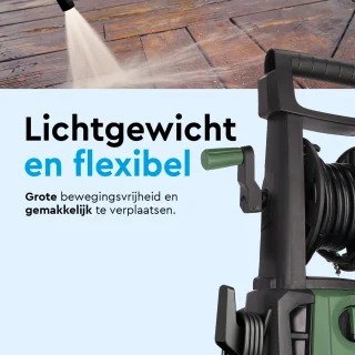 BRASQ HPW155 Hogedrukreiniger Terrasreiniger