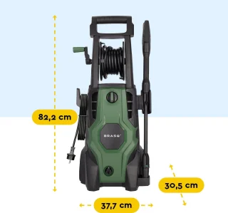 BRASQ HPW155 Hogedrukreiniger Terrasreiniger