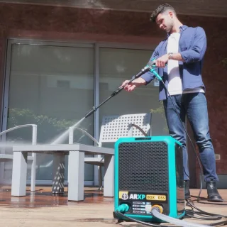 Compacte hogedrukreiniger