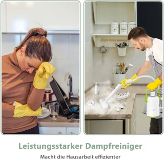 COSTWAY Steamshot Handstoomreiniger 1000W 300ml