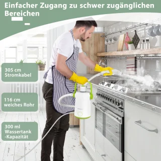 COSTWAY Steamshot Handstoomreiniger 1000W 300ml