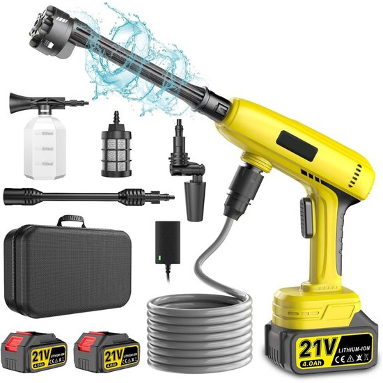 CRLYN Hogedrukreiniger Auto Geel review