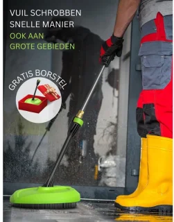 CRLYN Hogedrukreiniger Auto Zwart Groen