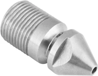 Dailygoods reinigingsmondstuk hogedrukreiniger roestvrij staal 3/8 inch