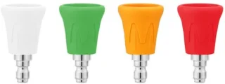 Dailygoods sproeikopbeschermers 4 stuks