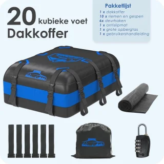 Dakkoffer 20 kubieke voet