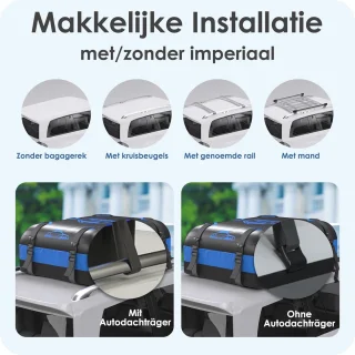 Dakkoffer 20 kubieke voet