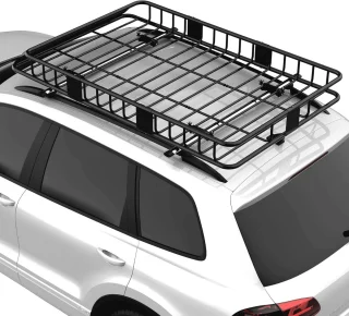 Dakmand auto bagagerek metaal 162x99x16 cm